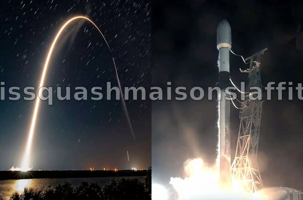 Lancement de deux lots de satellites Starlink de SpaceX, en seulement deux jours et sur deux côtes