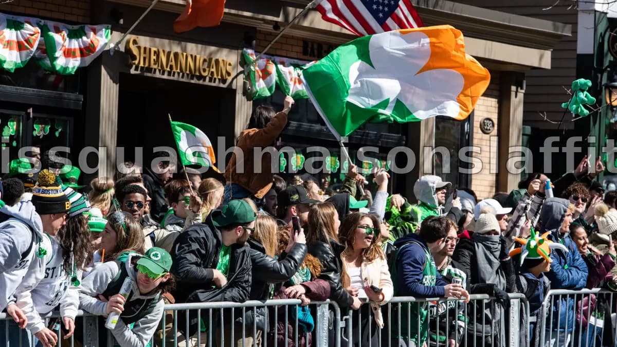 La grande fête de la Saint-Patrick : South Boston en effervescence pour le défilé emblématique