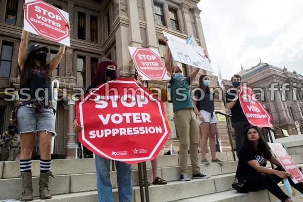 Les Démocrates ne s'opposent pas à l'identification des électeurs, mais jugent que le projet de loi républicain est trop restrictif